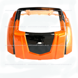 Heckschürze Orange Elektromobil.
