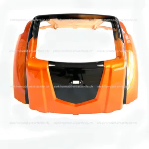 Heckschürze Orange Elektromobil.