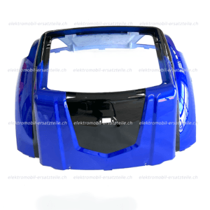 Heckschürze blau Elektromobil.