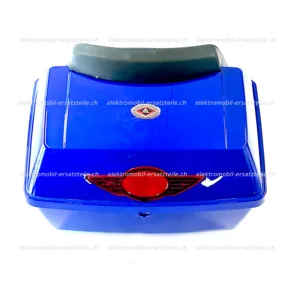 Topcase Kofferbox blau Elektromobil.