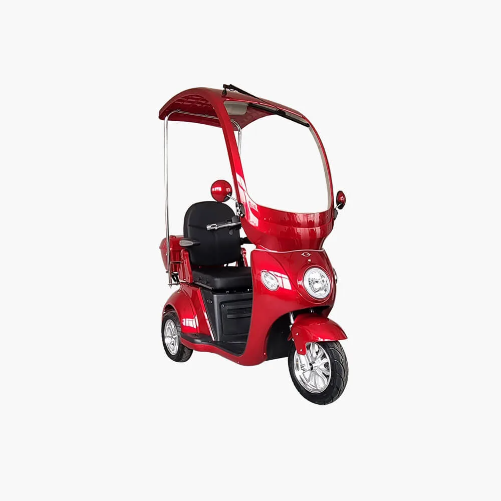 Elektromobil ES3 rubinrot