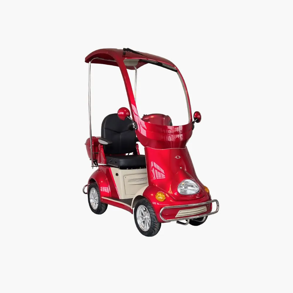 Elektromobil ES4-D rubinrot